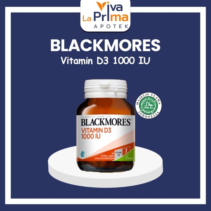 Blackmores Vitamin D3 1000 IU (30 kapsul)