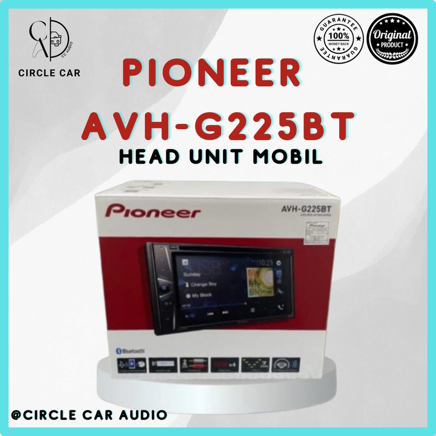 HEAD UNIT ANDROID 6,2 INCH PIONEER AVH-G225BT ORI