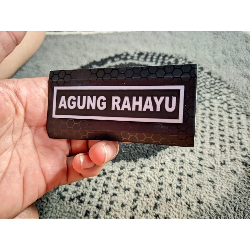

Name Tag insert grafir magnet