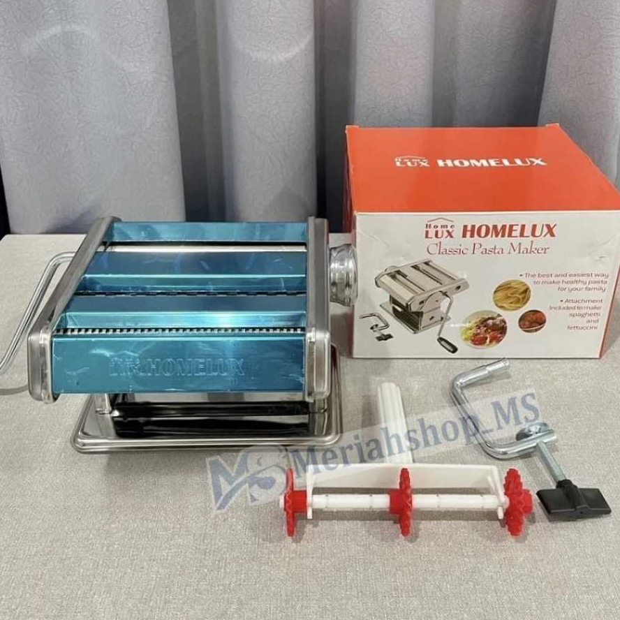 ORIGINAL  Mesin Gilingan Mie Kulit Molen Ampia Homelux Pasta Maker Adonan Anti Karatan Noodle Machin