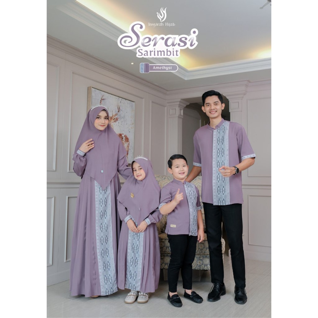 Sarimbit Keluarga.Sarimbit Lebaran.Sarimbit Serasi - Insyirah (READY STOCK)