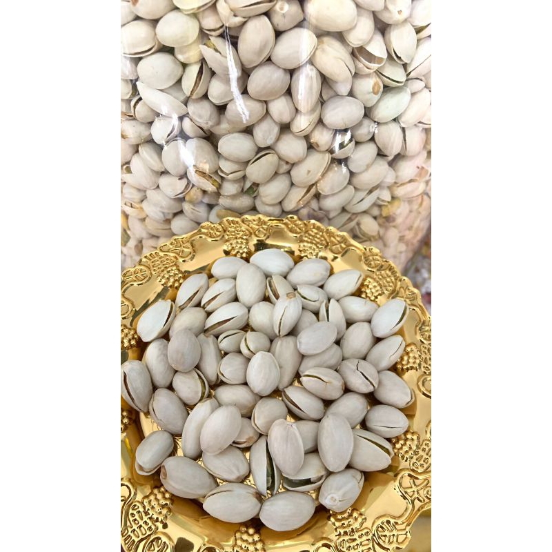 

PISTACHIO & ALMOND Produk Fresh 250gr (Bisa di Mix & Oleh² Haji)