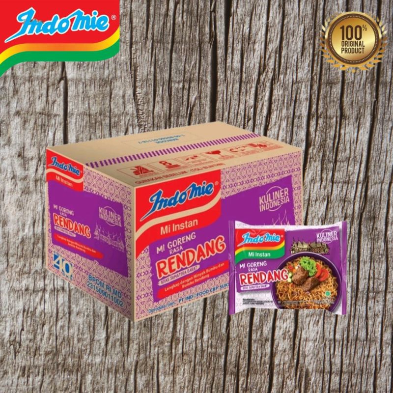 

1 Dus isi 40 pcs ~ Indomie goreng rendang