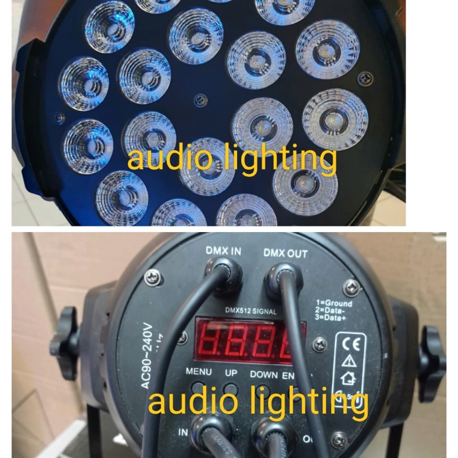 Parled fullcolor 18x10 watt 4 kabel Paralel