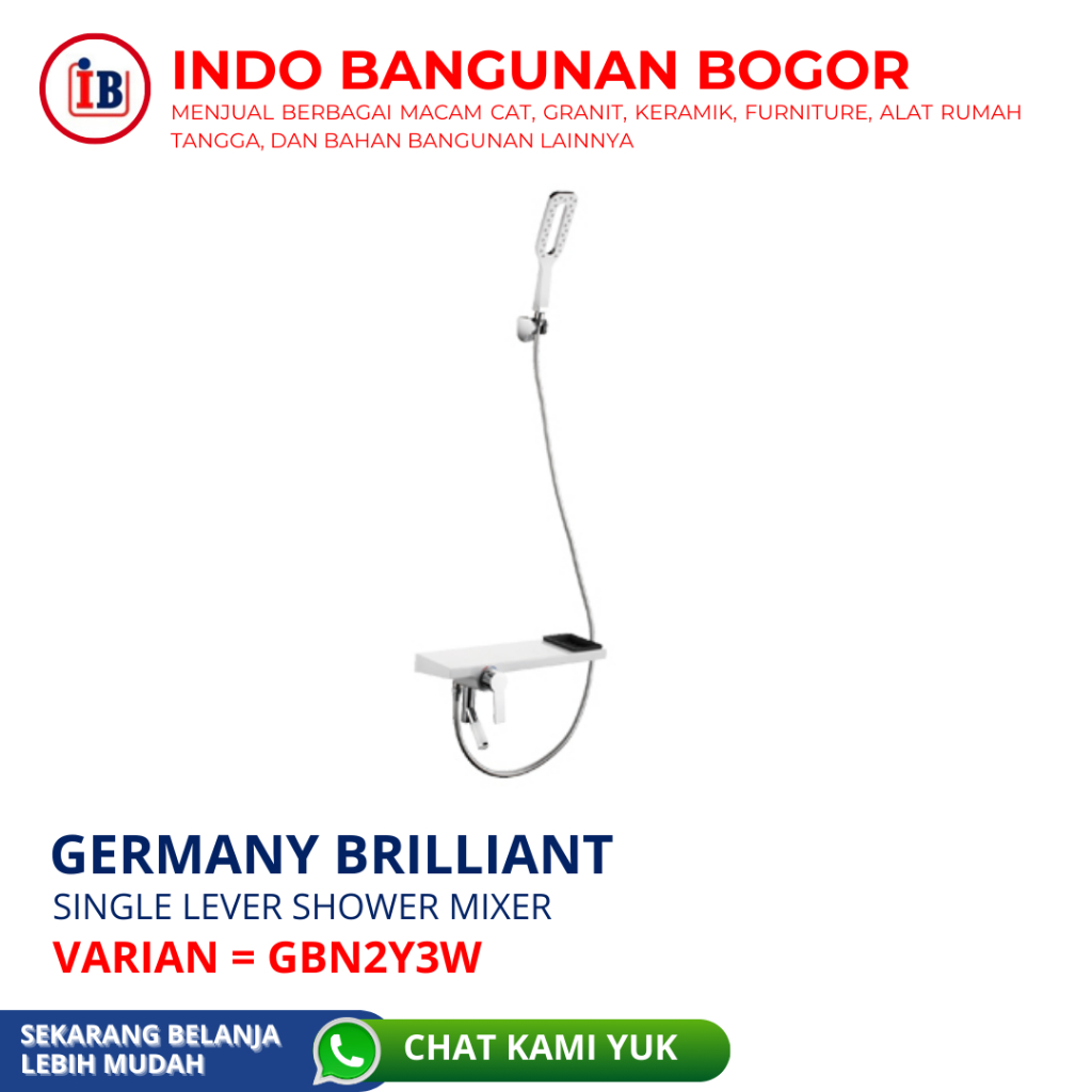 GERMANY BRILLIANT SINGLE LEVER SHOWER MIXER GBN2Y3W