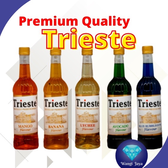 

✸Terlaris↑ Trieste Syrup/Sirup Trieste/Trieste D72
