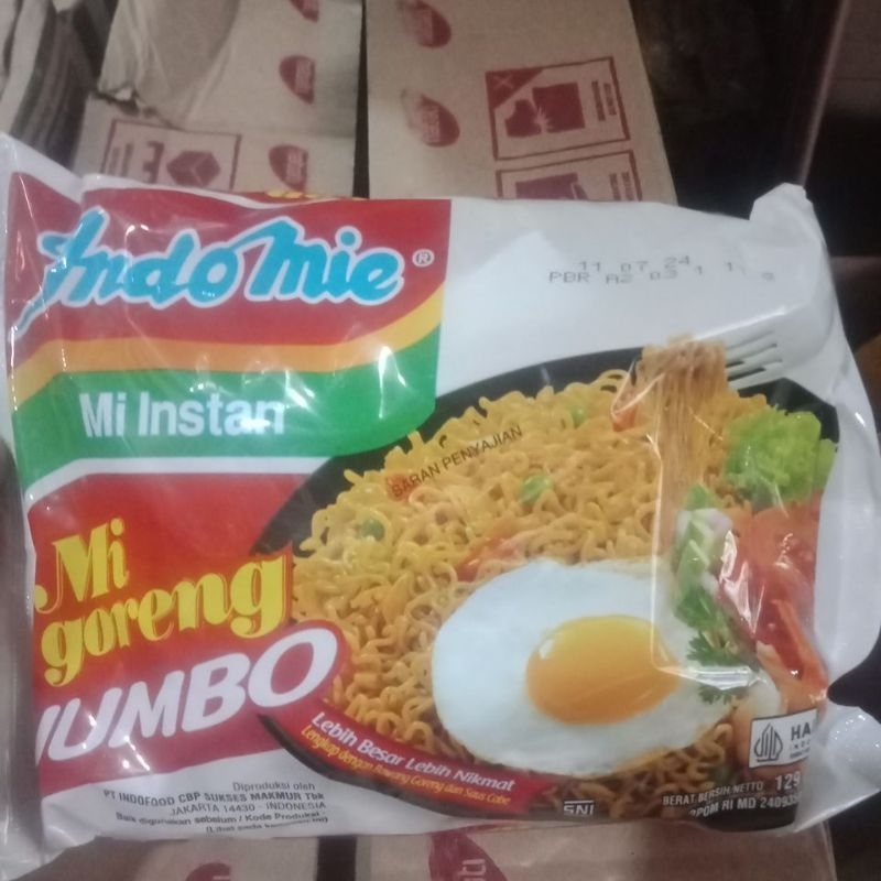 

indomie jumbo goreng biasa