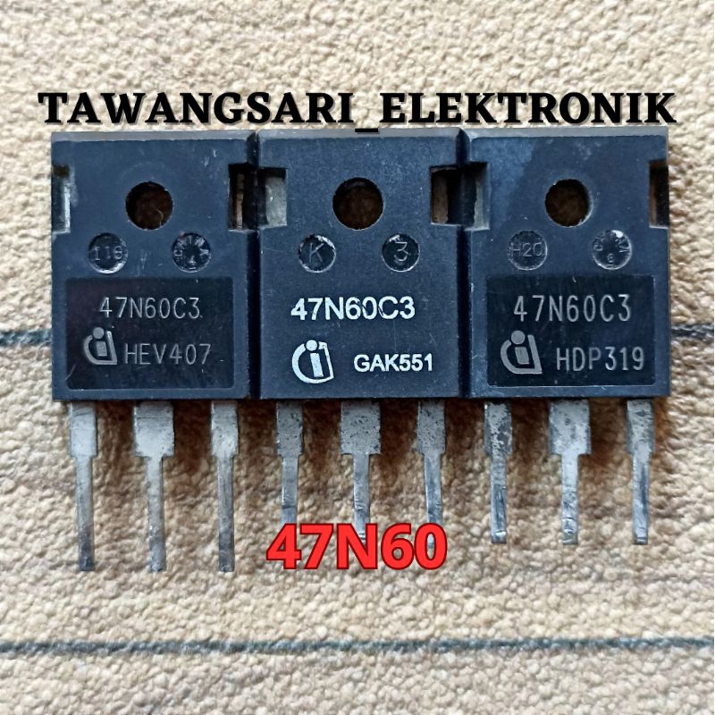 mosfet 47n60 fet 47n60 47a 600v original transistor mosfet 47N60C3