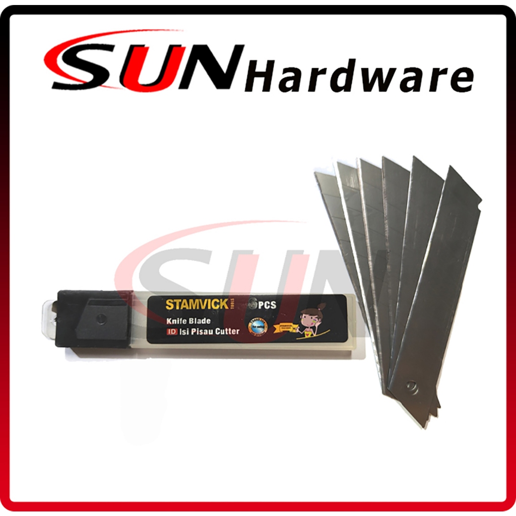 

Isi Cutter Besar Stamvick Isi 5 Pcs Refil Pisau Cuter Kater Karter