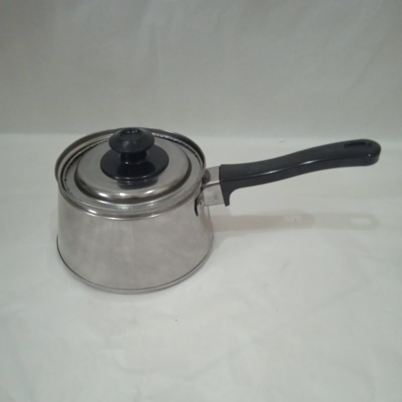 Panci Kopi mini dengan Tutup Panci Mini Stainless dengan Tutup