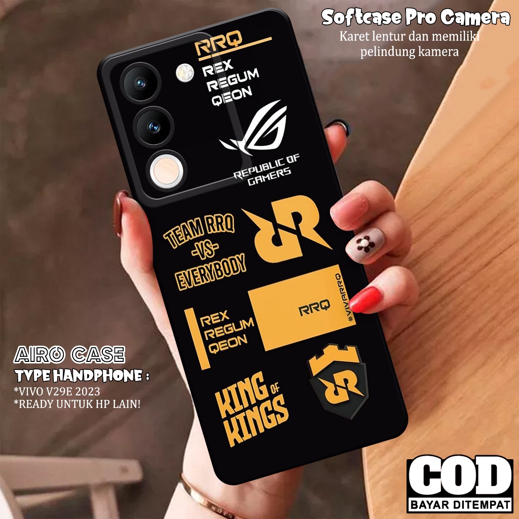 Softcase VIVO V29E 5G 2023 Terbaru Case VIVO V29E 5G Terbaru Fashion Case Game Casing VIVO V29E 5G K