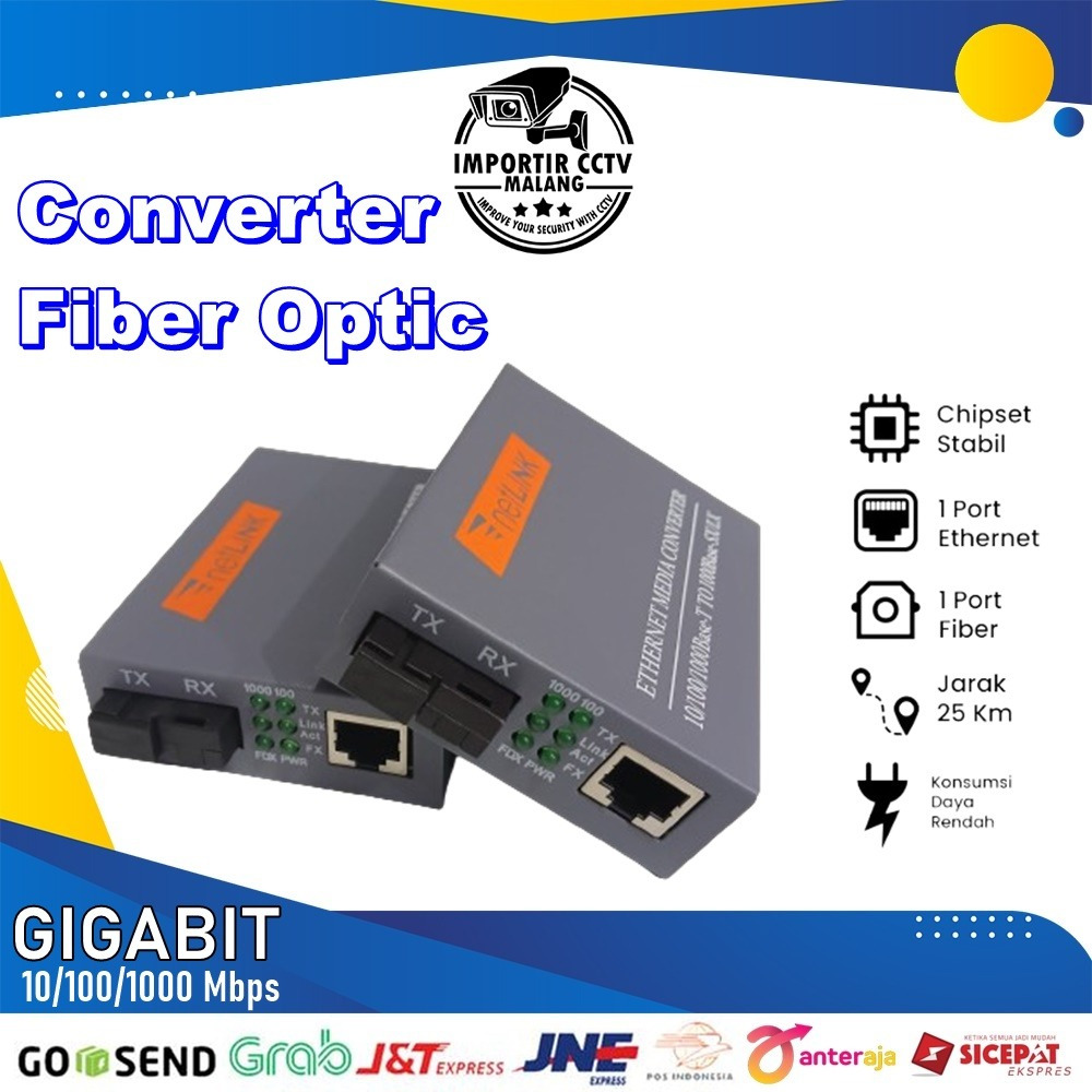 Converter Fiber Optik Gigabit - ICM