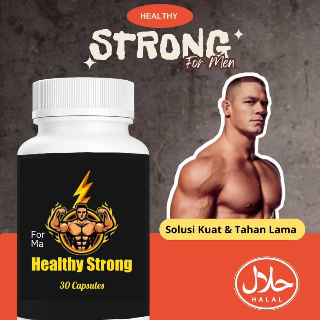 HEALTHY STRONG KAPSUL STAMINA STRONG KUAT STAMINA PRIA