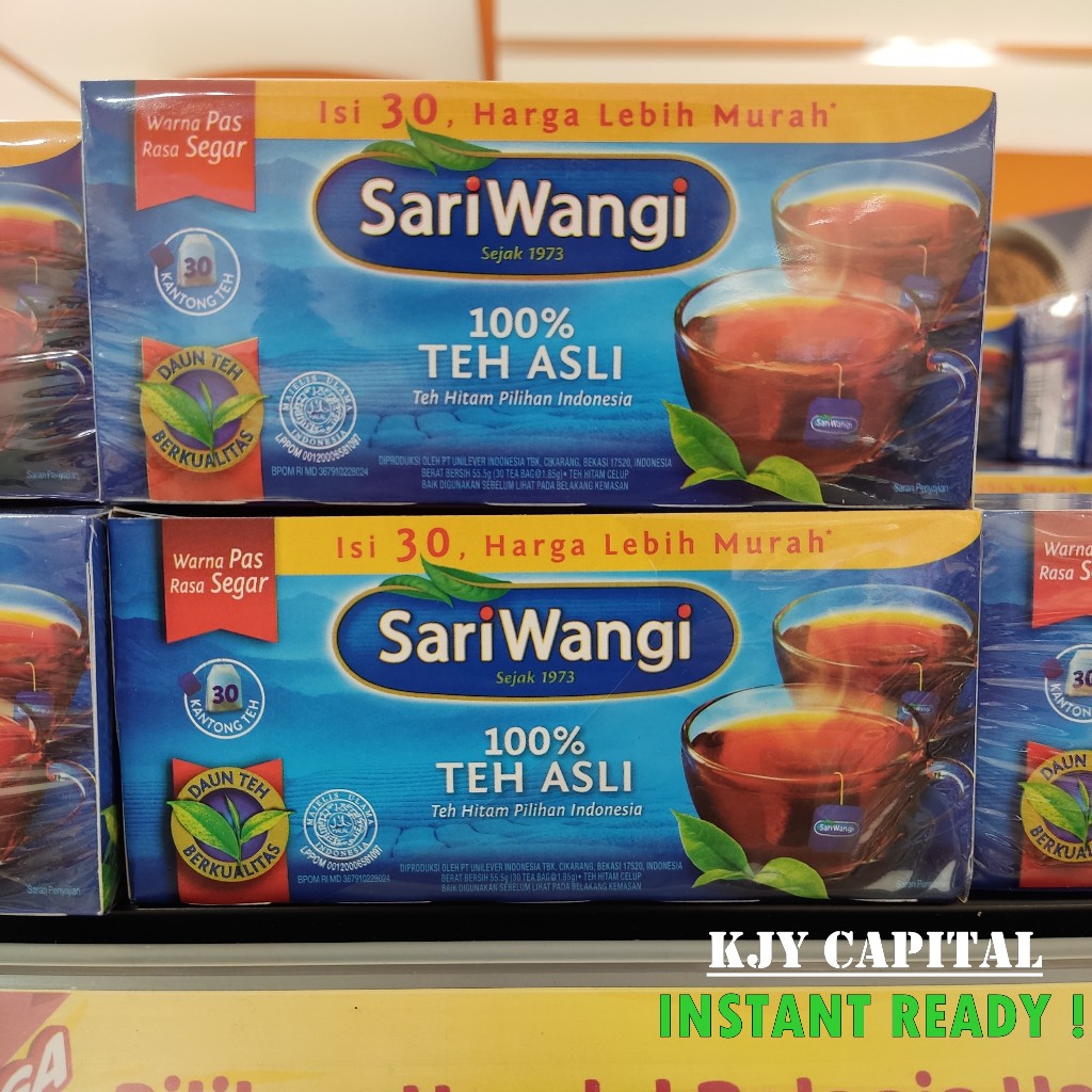 

SARIWANGI ISI 30 / TEH CELUP SARI WANGI / TEH KANTONG