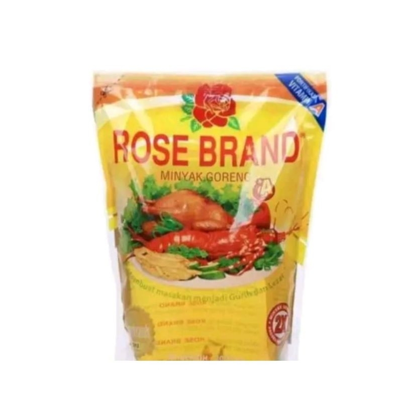 

minyak Goreng Rose brand kemasan 2 kg