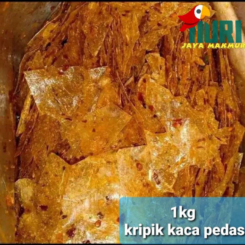 

keripik kaca pedas daun jeruk 1kg ➧Ready Stock