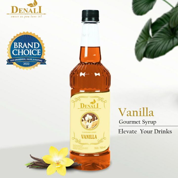 

[KODE PT89I] DENALI SYRUP 750 ML VANILLA SIRUP DENALI RASA VANILLA