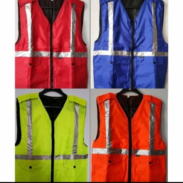 Rompi Proyek Rompi busa dakron rompi safety