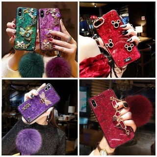 Custom Crystal Glass Case Samsung S9 S9 Plus S10 S10 Plus S21 S21FE S21 Plus S21 Ultra