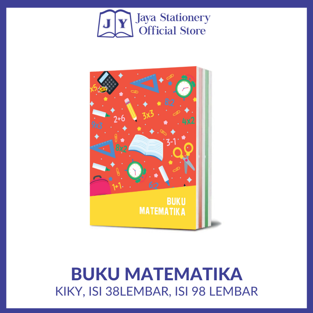 

[BISA COD] Buku Matematika / Buku Kotak Kecil merk KIKY