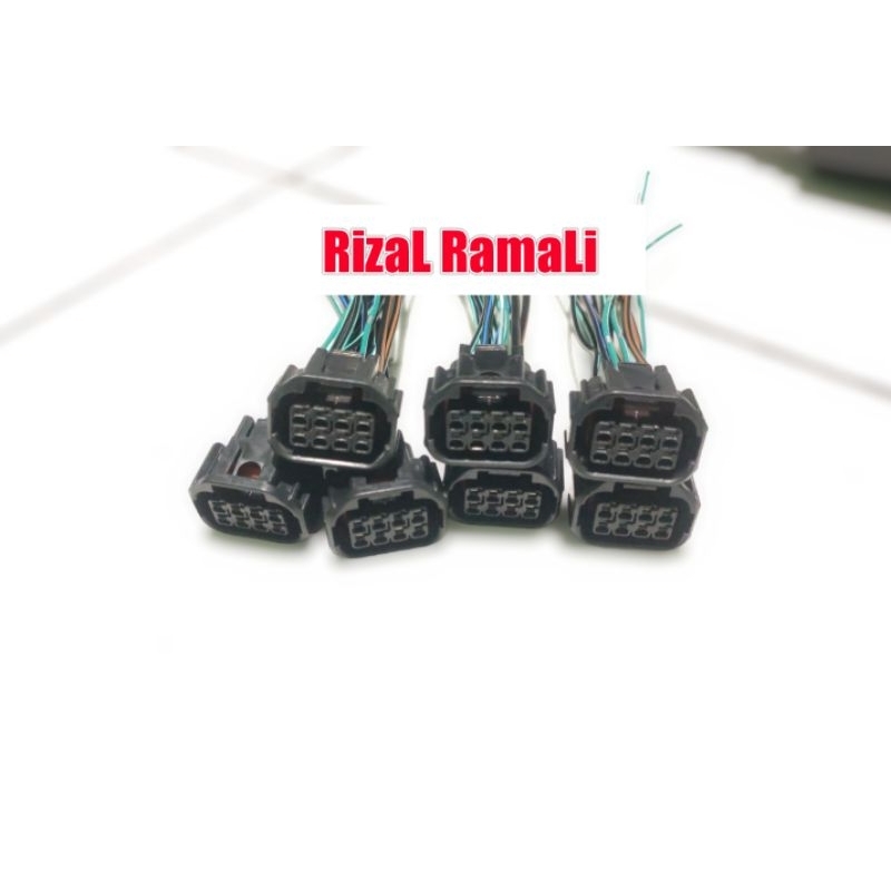 soket lampu depan mobilio brio rs pin 8