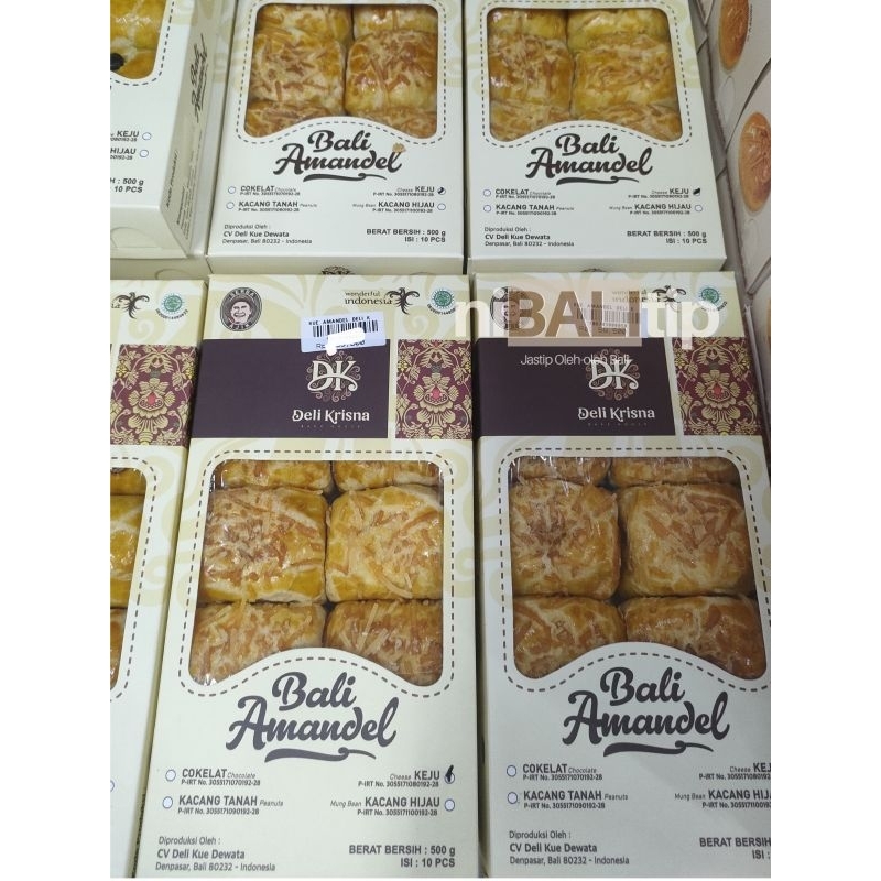 

Kue kacang bali Ajik isi 6 | oleh oleh khas bali