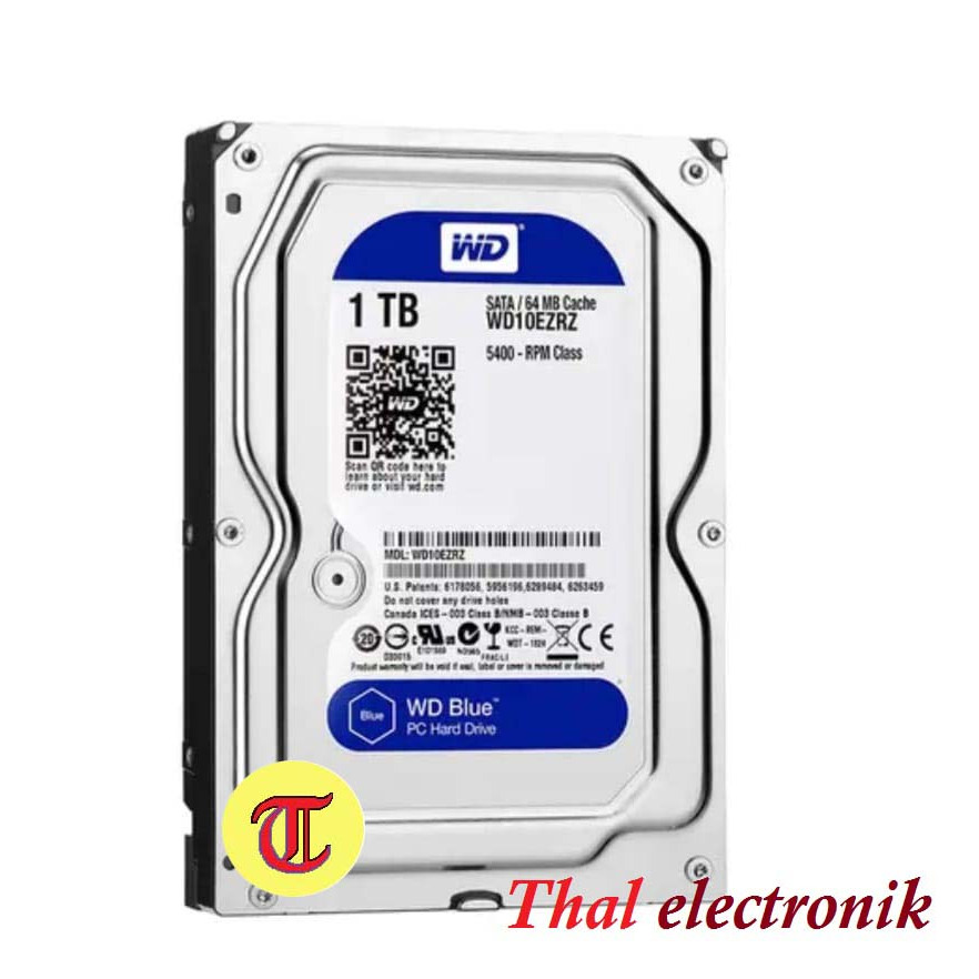 Hardisk Pc 320GB/500GB/1TB WD Blue Sata 3.5 HDD For Computer