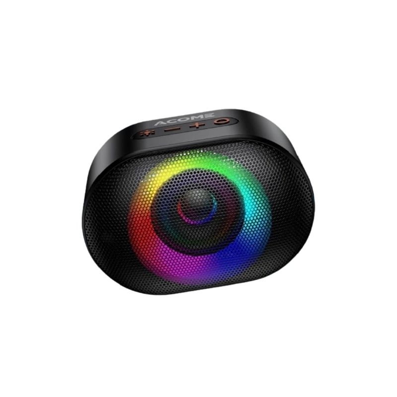 Speaker RGB Acome A10 Speaker Bluetooth 5.0 Super Bass Original Acome