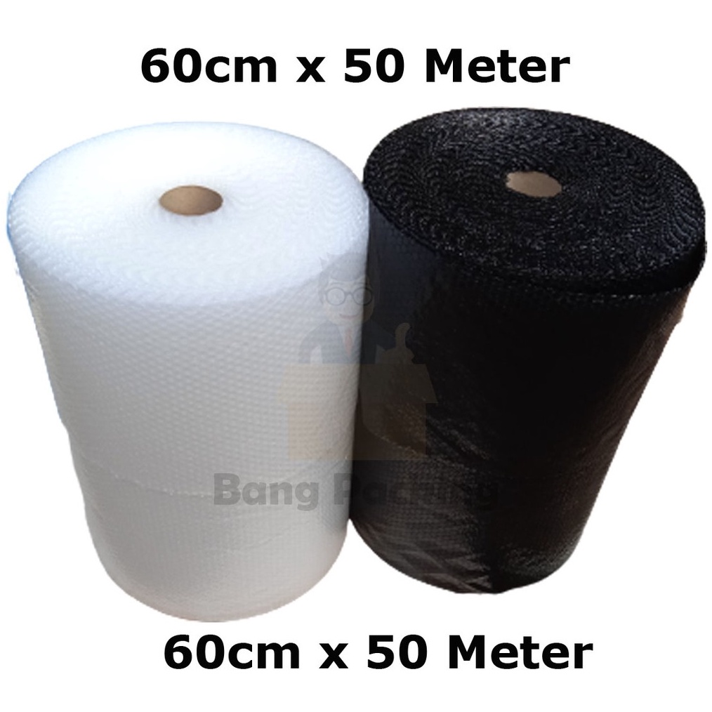 

12.12 Brands Festival Bubble Wrap 60cm x 50M bubble wrap roll bubble wrap bening bubble wrap hitam plastik bubble babel wrap bubblewrap buruan
