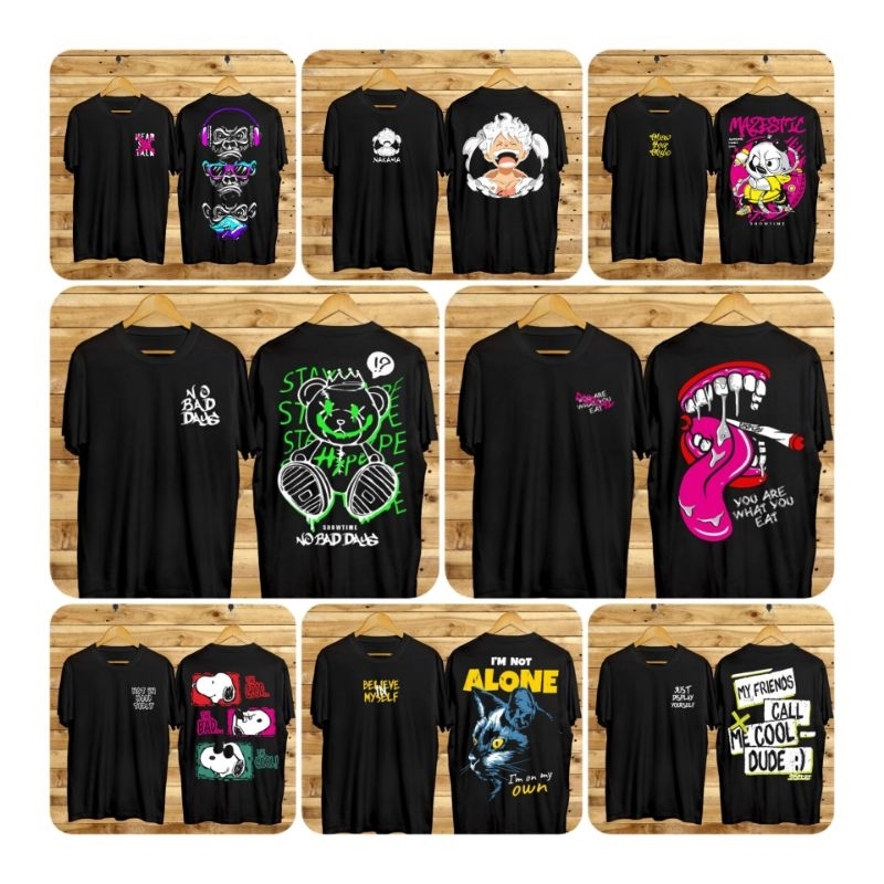 BAJU KAOS COWOK ATASAN PRIA DEWASA BAJU DISTRO PRIA KEREN KEKINIAN