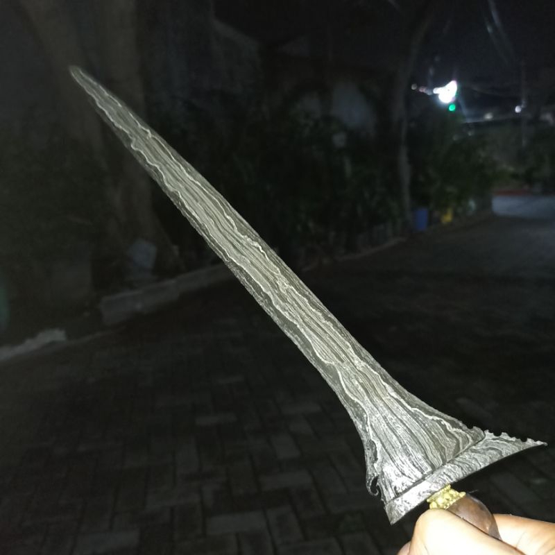 Keris Kala Dete Pamor Miring Gonjo Pamor Asihan Original TUS