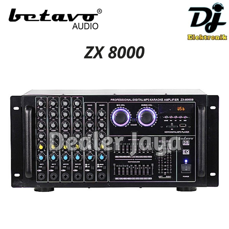 Power Ampli Karoke Betavo ZX 8000 / ZX8000