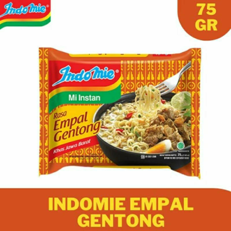 

INDOMIE EMPAL GENTONG