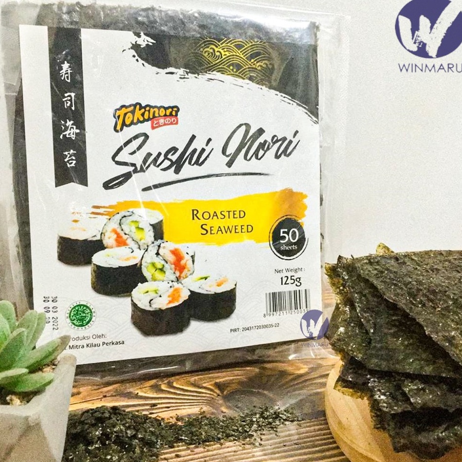 

Pr0m0 Tokinori Sushi Nori Seaweed Rumput Laut 50 sheets/lembar [150]