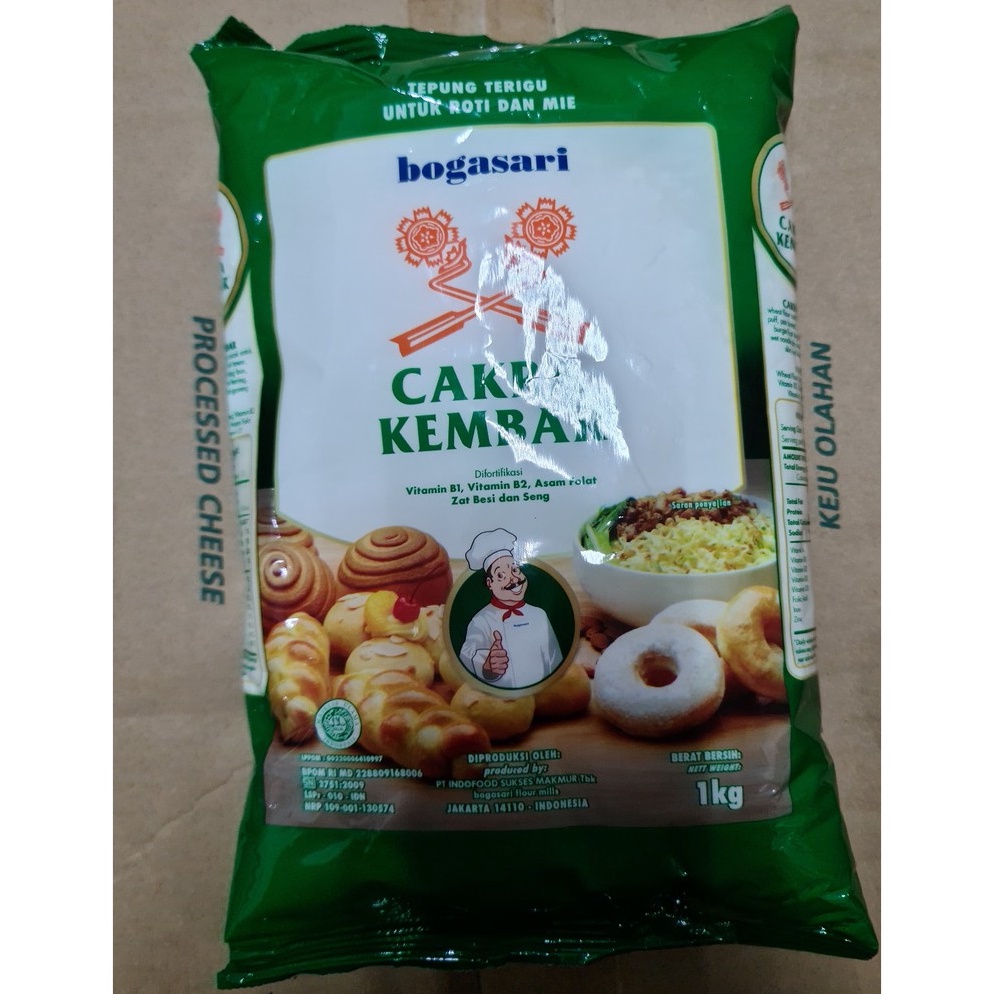 

[✬U37>] tepung terigu cakra kembar premium 1kg