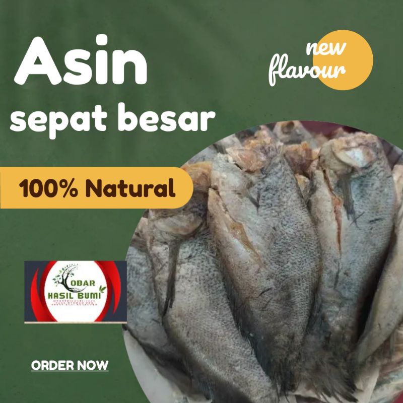 

Ikan asin sepat 250g