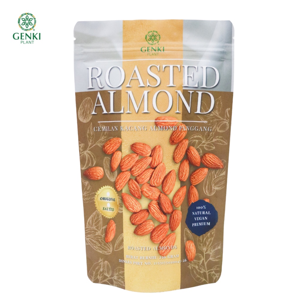 

E994 Roasted Almond / Kacang Almond Panggang - 250 g Terkini