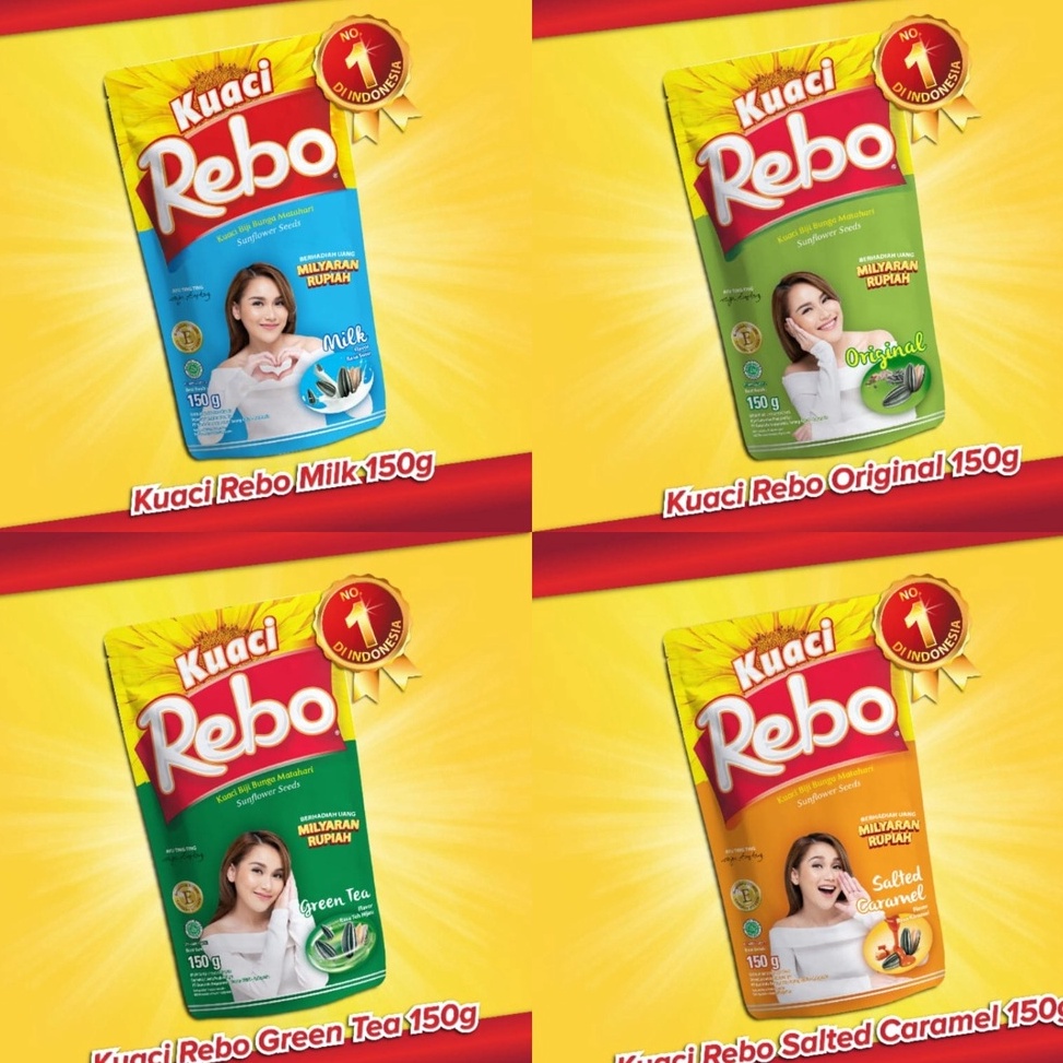 

[❁N14<] Kuaci Rebo 150gram / kuacirebo 150 / Kuaci bunga matahari 150gr HALAL Hari ini