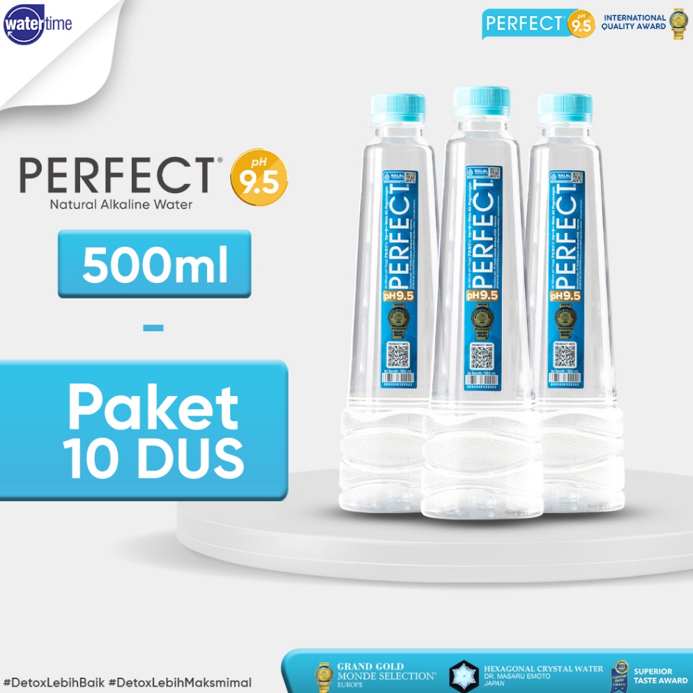 

WYG Perfect Alkaline Water 500Ml minimal 10 Karton 94