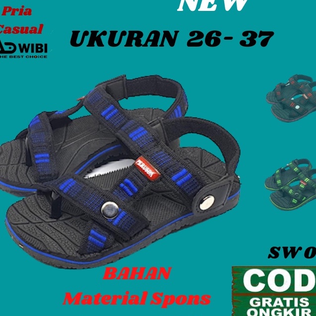 Penawaran Istimewa Sandal Selop Anak Cowok Sedal Sadal Gunung Ank Remaja Sendal Anak Laki Laki Tangg