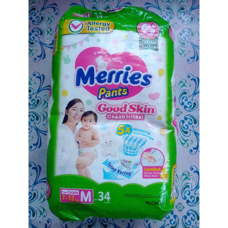merries popok bayi M - 34