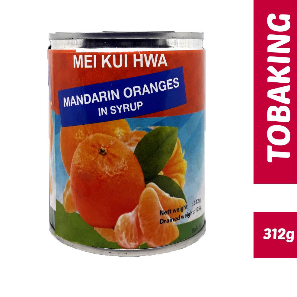 

[✶G31@] Jeruk mandarin kaleng dalam sirup 312 gr Mei Kui Hwa [126]