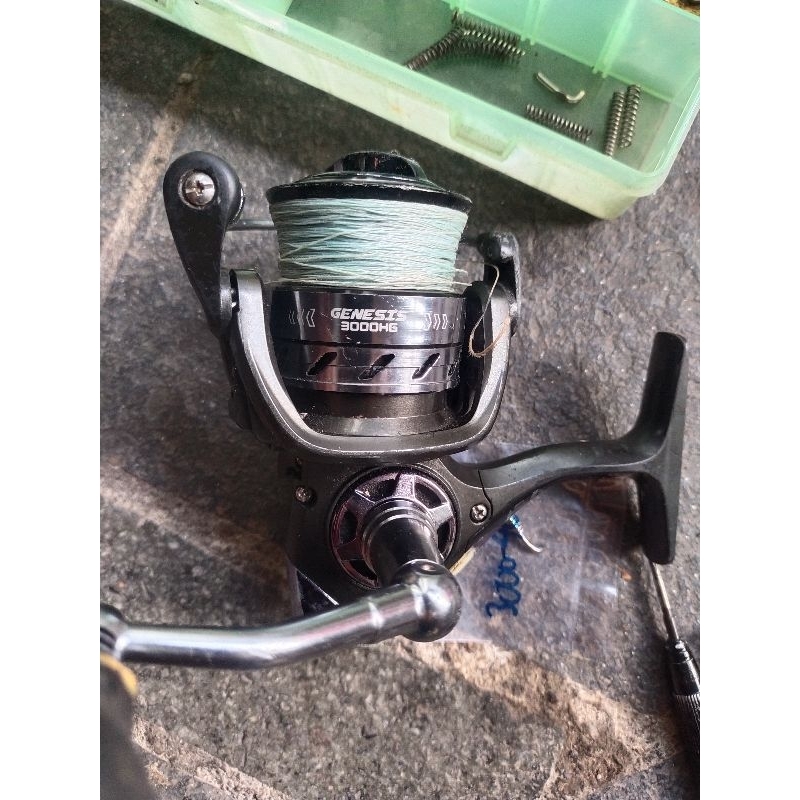 per reel plus bail spring guide reel versus