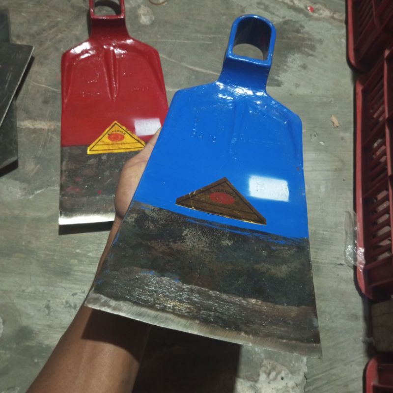 Cangkul cap Padi prima Pacul baja asli tajam Cangkul Padi Ori Tajam