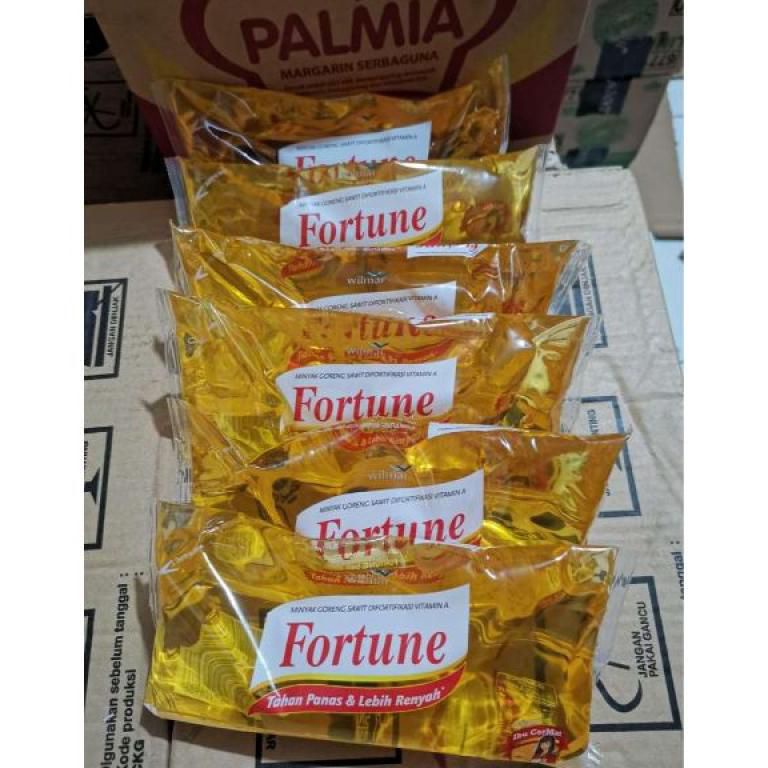 

➻ Minyak Goreng Fortune [1L] kemasan Bantal 79