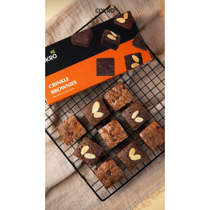 

Crinkle Brownies Cokro (Bluder Cokro)