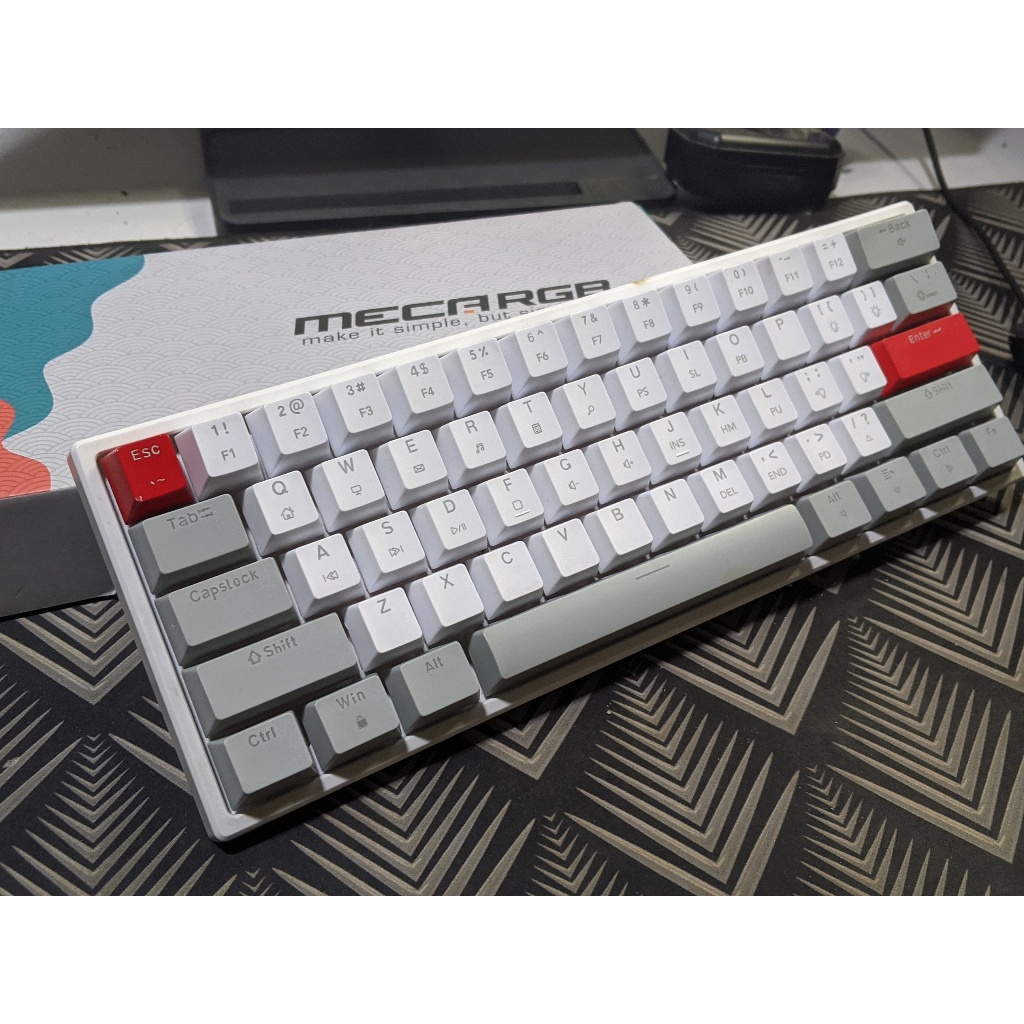 Keyboard Mechanical Digital Alience Meca 6 RGB 60% - Red Switch