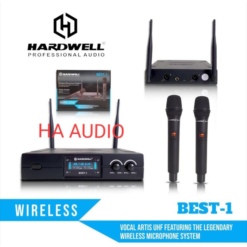 MIC WIRELESS HARDWELL BEST 1 ORIGINAL (HARDWELL BEST1)