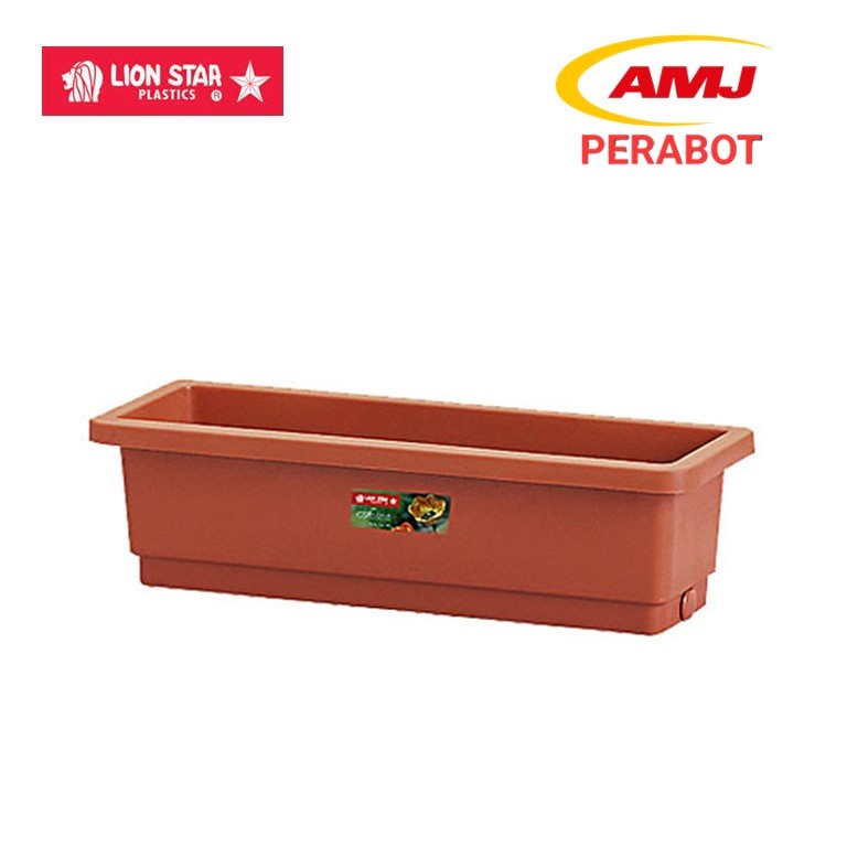 LION STAR Pot Bunga Segi Rectangular Flower Pot Small