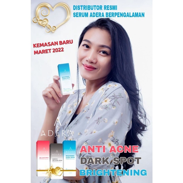 Adera face serum : brightening , dark spot, Anti acne